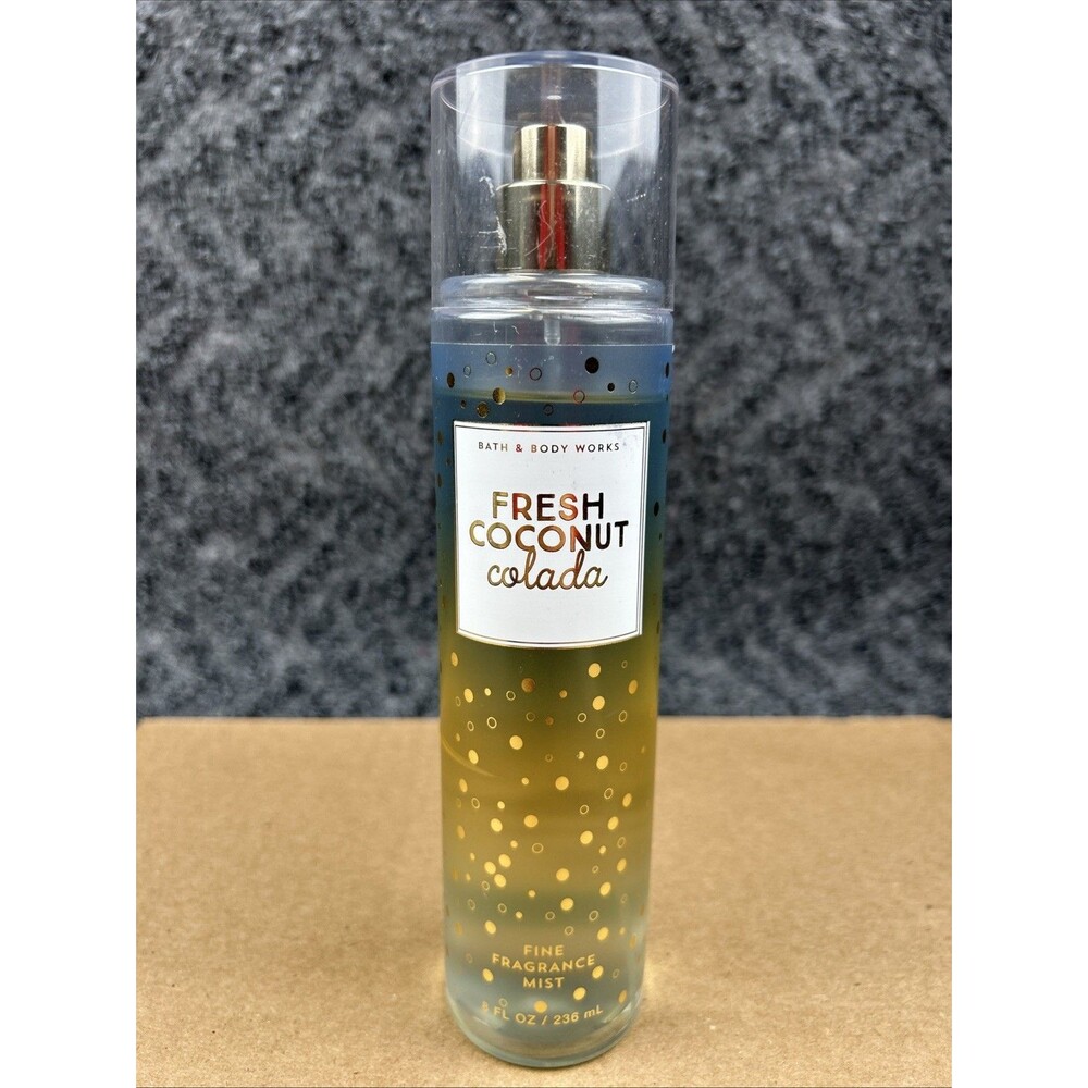 Bath & Body Works FRESH COCONUT COLADA Body Mist Spray Retired